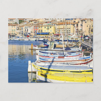 Port of Cassis, France Postcard