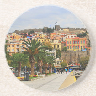 Port of Kavala, Greece Round Coaster