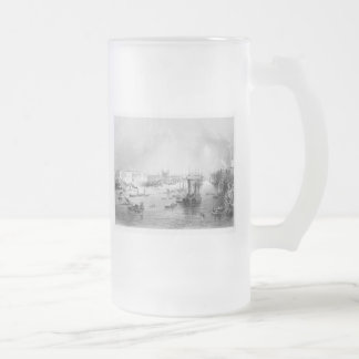 Port of London 1840 Frosted Glass Beer Mug
