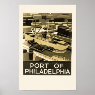 Port of Philadelphia Poster