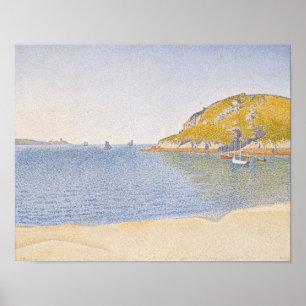 Port of Saint-Cast by Paul Signac Poster