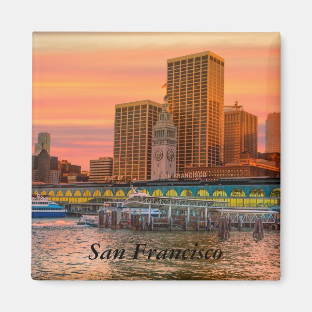 Port of San Francisco Magnet (Front)