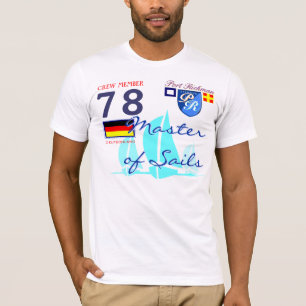 Port Richman Sailing Master of Sails German Flag T-Shirt