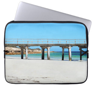 Port Rickaby, South Australia, Pier Laptop Sleeve