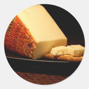 Port Salut Cheese Classic Round Sticker