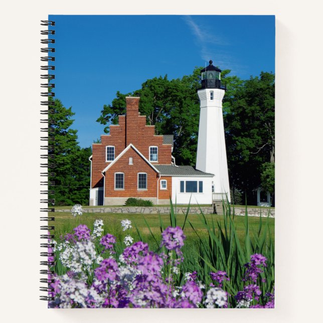 Port Sanilac Lighthouse notebook (Front)