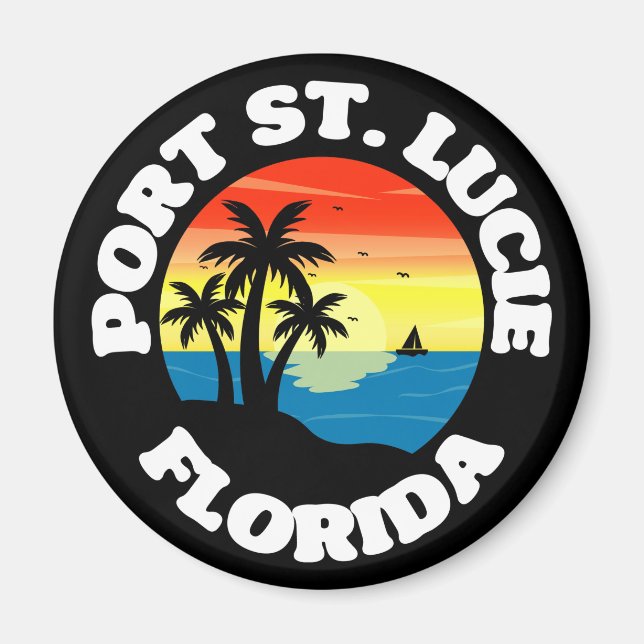 Port St. Lucie,Florida Magnet (Front)