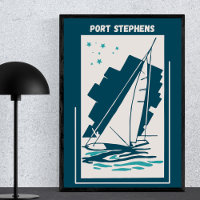 Port Stephens in Australia - Vintage Sailing