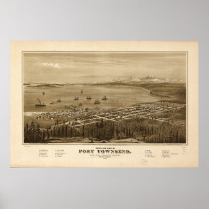 Port Townsend, Washington (1878) Poster