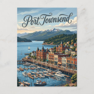 Port Townsend, Washington Postcard