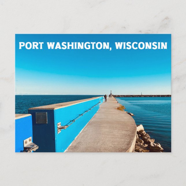 Port Washington, Wisconsin Postcard (Front)
