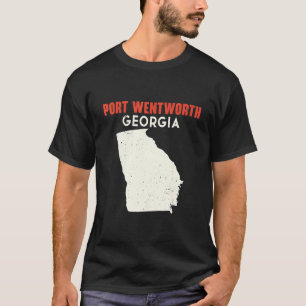 Port Wentworth Georgia USA State America Travel Ge T-Shirt
