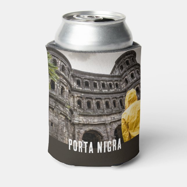 Porta Nigra in Trier Rhineland Palatinate Germany  Can Cooler (Can Back)