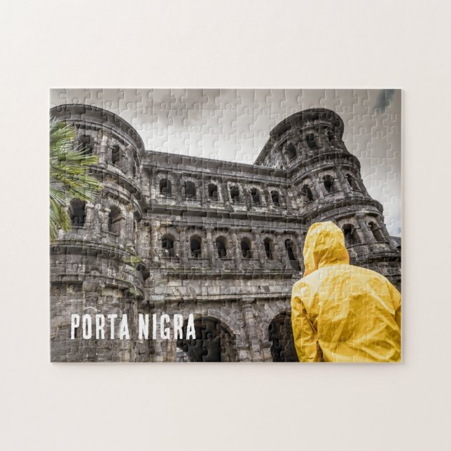 Porta Nigra in Trier Rhineland Palatinate Germany  Jigsaw Puzzle (Horizontal)