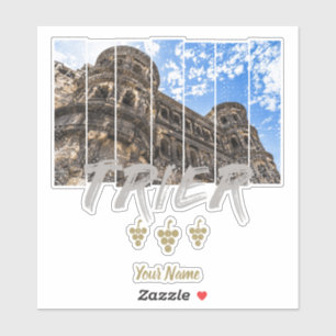 Porta Nigra in Trier vintage Moselle Souvenir