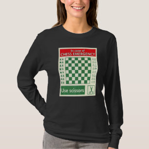 Portable Emergency Travel Chess Board  1 T-Shirt