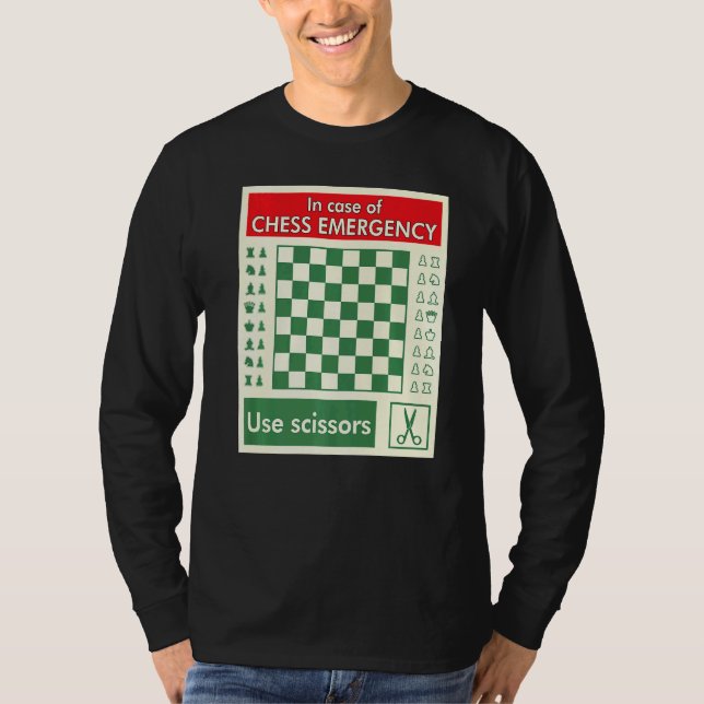 Portable Emergency Travel Chess Board  1 T-Shirt (Front)