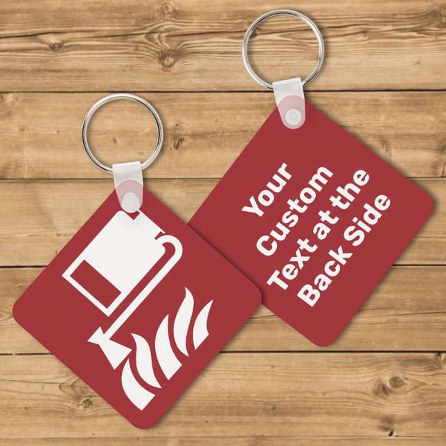 Portable Foam Applicator Unit Safety Sign Key Ring (Creator Uploaded)