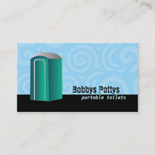 Portable Toilets Business cards
