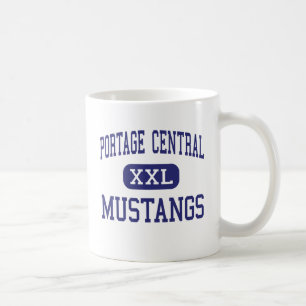 Portage Central - Mustangs - High - Portage Coffee Mug