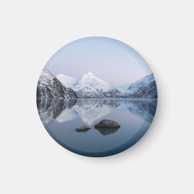 Portage Lake Twilight Magnet (Front)