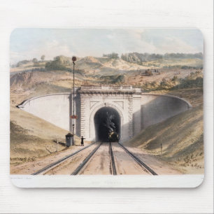 Portal of Brunel's box tunnel near Bath Mouse Pad