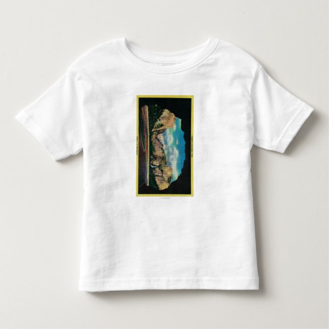 Portal of Grandeur view of Yosemite Valley Toddler T-Shirt (Front)