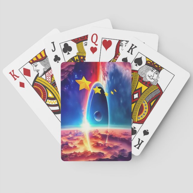 Portal of the Cosmos Playing Cards (Back)