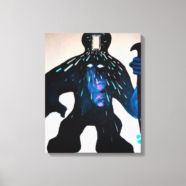 Portal Sentinal Canvas Print (Front)