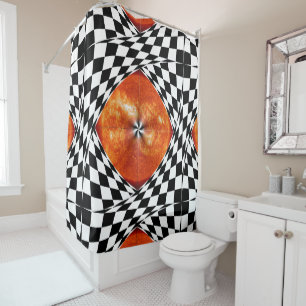 Portal to the Sun by Kenneth Yoncich Shower Curtain