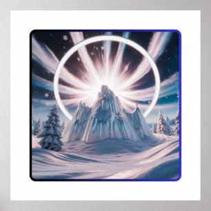 Portal to the Winter Wonderland Poster