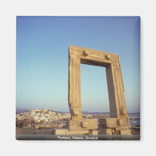 Portara, Naxos, Greece Magnet