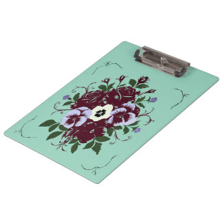 Porte-bloc Botanique | Élégance et Organisation Clipboard