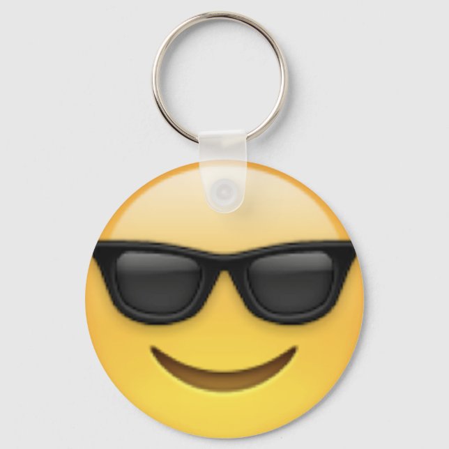 porte-clé emoji iphone key ring (Front)