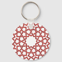 Porte-clé Mosaïque marocaine rouge MAMLUK