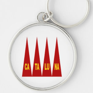 Porte-clé rond Premium CATALUNA Key Ring