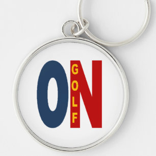 Porte clé rond Premium ONTARIO GOLF Key Ring