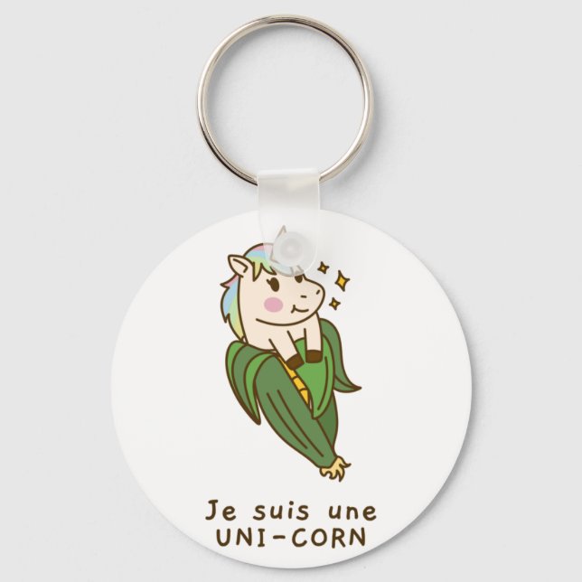 PORTE CLE UNICORN KEY RING (Front)
