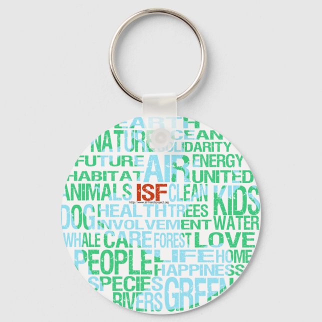 Porte-clés badge key ring (Front)