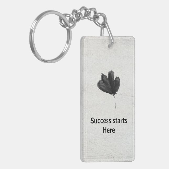Porte-clés en acrylique key ring (Front Left)