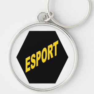 Porte-clés rond Premium CATALUNA ESPORT Key Ring