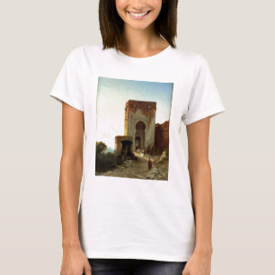 Porte de Justice, Alhambra, Granada (oil on canvas T-Shirt