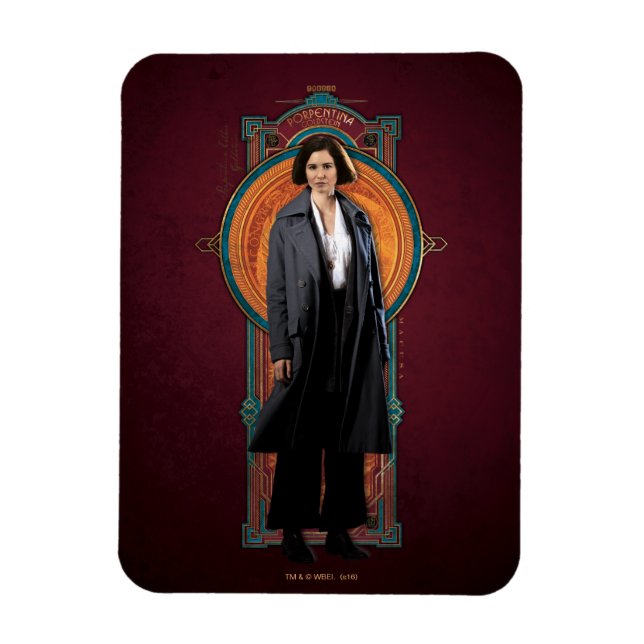 PORTENTINA GOLDSTEIN™ Art Deco Panel Magnet (Vertical)