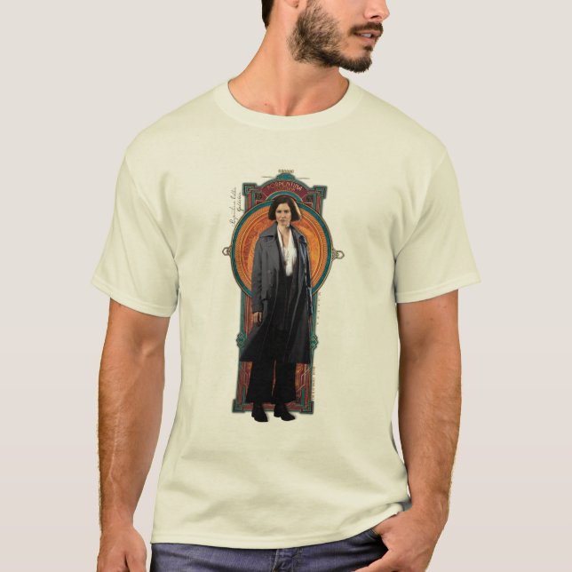 PORTENTINA GOLDSTEIN™ Art Deco Panel T-Shirt (Front)