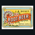 Portfolio Print with Vintage Root Beer Design<br><div class="desc">Portfolio Print with Vintage Root Beer Design</div>