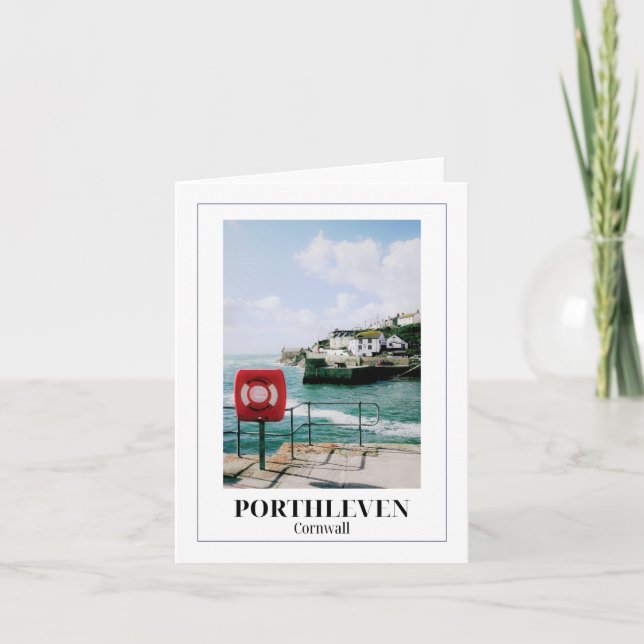 Porthleven, Cornwall Card (Front)