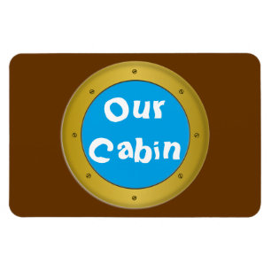 Porthole 2 Stateroom Door Marker Magnet