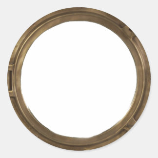 Porthole customisable sticker