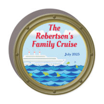 Porthole Design Stateroom Door For Cruise