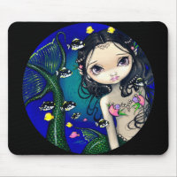 "Porthole Mermaid" Mousepad